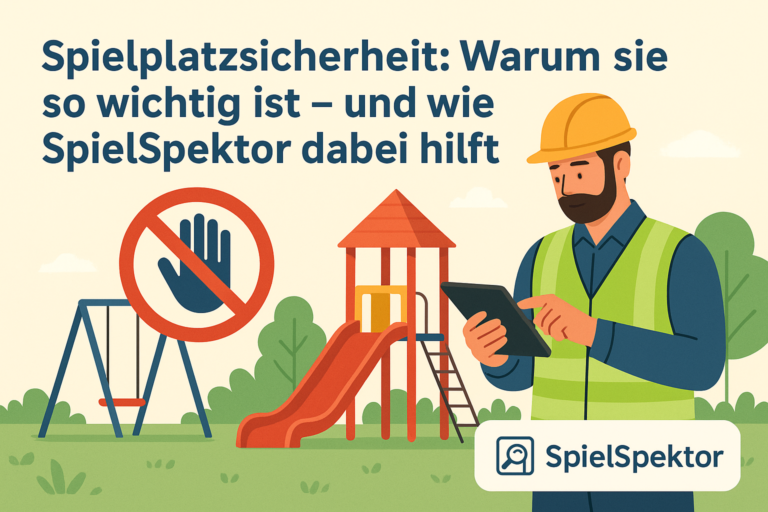 Spielplatzkontrolle mit SpielSpektor App